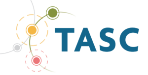 logo for the extension program, Taking Action to Address Substance Use in Communities (TASC)
